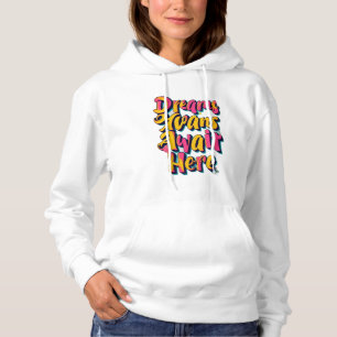 Pull À Capuche "Des rêves en attente"