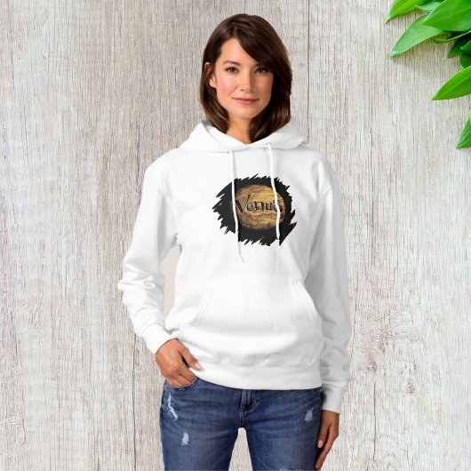 Pull À Capuche Dessin à l'encre de Vénus