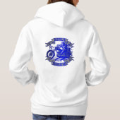 Pull À Capuche Dessin de Hoodie Devils Regulators Femmes 2XL (Dos)
