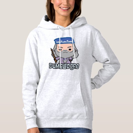 Pull À Capuche Dessin de personnage de dessin animé de Dumbledore (Devant)