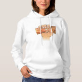 Pull À Capuche Détenir de l'argent (Devant)
