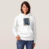 Pull À Capuche Deux aras hyacinthes, Brésil (Devant entier)