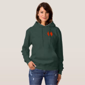Pull À Capuche Deux losanges (Devant entier)