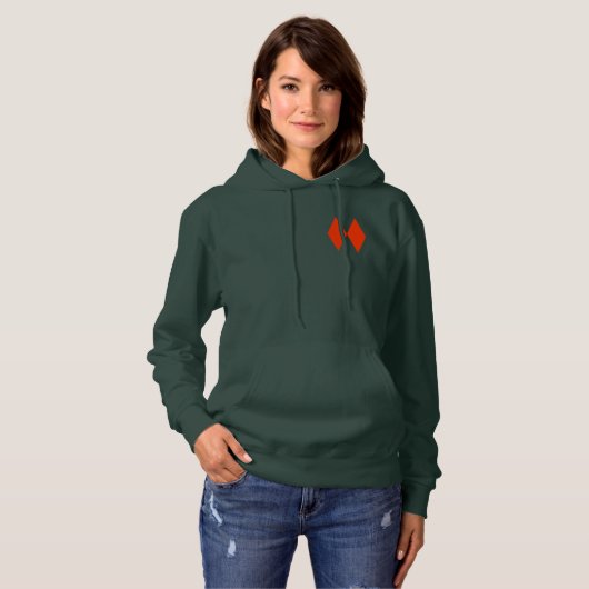 Pull À Capuche Deux losanges (Devant entier)