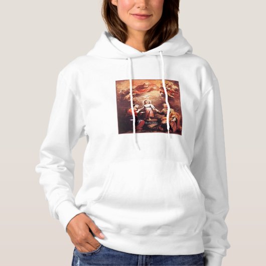Pull À Capuche Deux trinités (Devant)