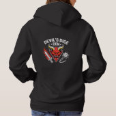 Pull À Capuche Devil’s Dice Den RPG Gamer T‑Shirt – Red Demon Hea (Dos)