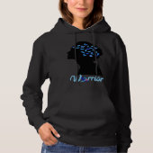 Pull À Capuche Diabetes Awareness Diabetic Warrior T1D Diabetic S (Devant)