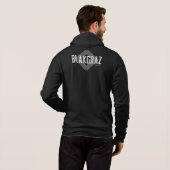 Pull À Capuche Diamant chaotique Blakgraz (Dos entier)
