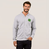 Pull À Capuche Diamant Vert (Devant entier)