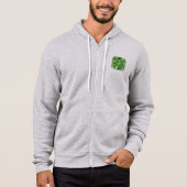 Pull À Capuche Diamant Vert (Devant)