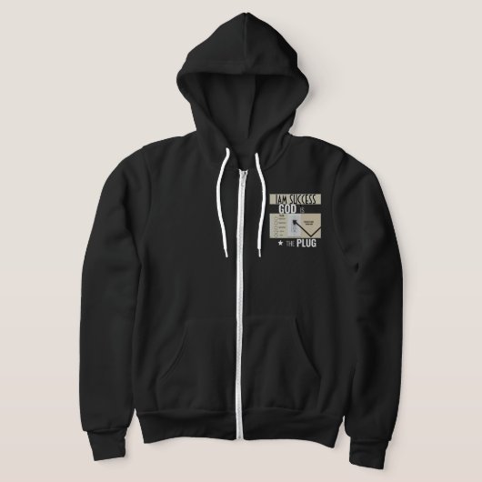 PULL À CAPUCHE DIEU EST LA PRISE (Poser)