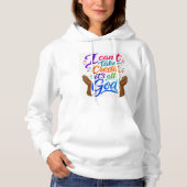 Pull À Capuche Dieu reçoit le crédit (Devant)