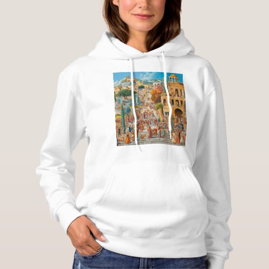 Pull À Capuche Dieux et Mortels (Devant)