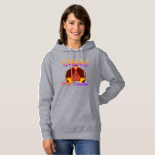 Pull À Capuche Dindon drôle de Thanksgiving Gobble ne peut pas va (Devant entier)