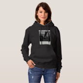 Pull À Capuche Discip en capuche – Design de rue motivationnel mi (Devant entier)
