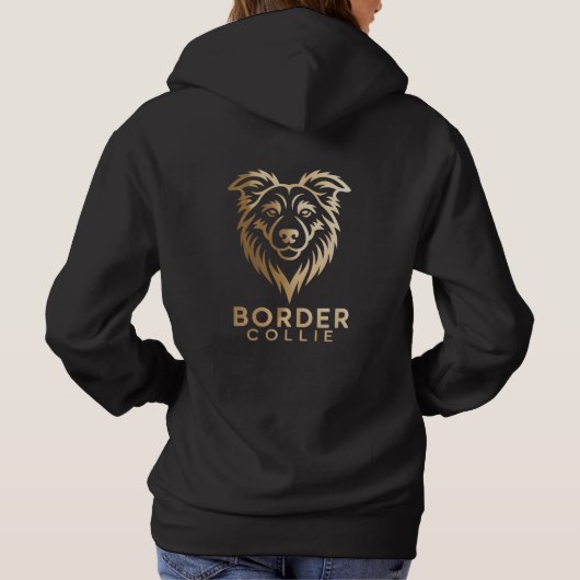 Pull À Capuche Diseño Premium de Border en Dorado (Dos)