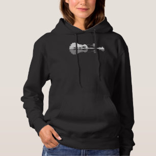 Pull À Capuche Disque Golf Sunset Guitare Guitariste Joueur de go