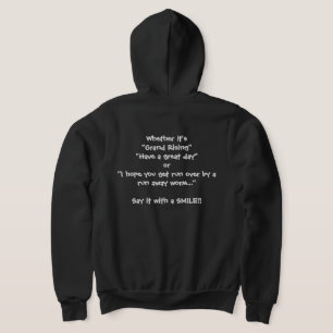 Pull À Capuche Dites-le avec un SOURIRE