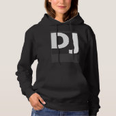 Pull À Capuche DJ en train de mixer (Devant)