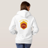 Pull À Capuche Dog Mom Cheer Squad Hoodie – Proud Pet Parent Gift (Dos entier)