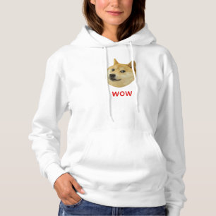 Pull À Capuche Doge très wow beaucoup de chien un tel Shiba Shib