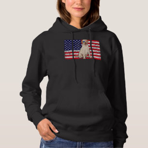 Pull À Capuche Doggie Usa Propriétaire Chien Usa Labrador Retriev