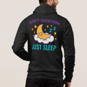 Pull À Capuche Don’t Overthink Just Sleep Zip-Up Hoodie (Dos)