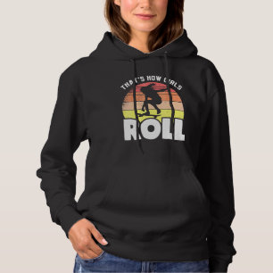 Pull À Capuche Donc Patinage Girls Retro Skateboard Girl Skater
