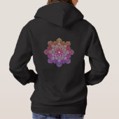 Pull À Capuche Dot coloré Mandala (Dos)