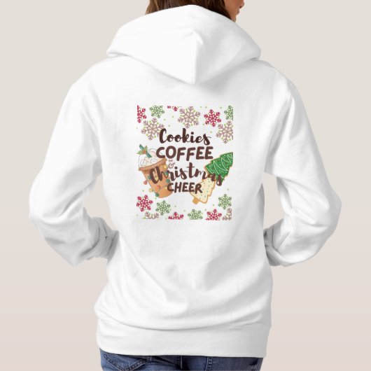 Pull À Capuche Doudoune de Noël (Dos)