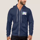 Pull À Capuche Doudoune zippée homme Impressionniste Galaxies pas (Devant)