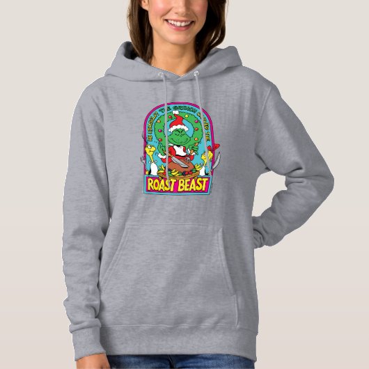 Pull À Capuche Dr. Seuss | Graphique de Bête Rôtie (Devant)