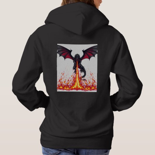 Pull À Capuche Dragon (Dos)