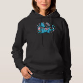 Pull À Capuche Dragon de Trans Pride (Devant)