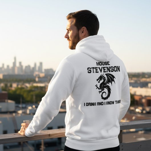 Pull À Capuche Dragon Family Logo