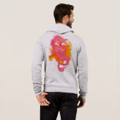Pull À Capuche dragon japonais (Dos entier)
