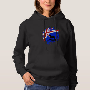 Pull À Capuche Drapeau australien Shepard Dog