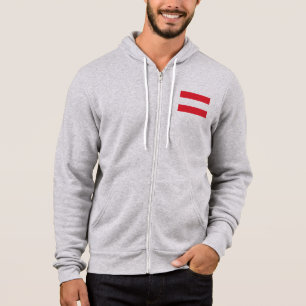 Pull À Capuche Drapeau Autriche