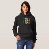 Pull À Capuche Drapeau Cool Irish Nana pour Irish Celtic Nana (Devant entier)