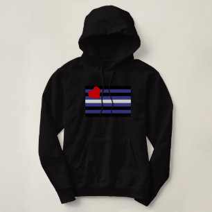 Pull À Capuche Drapeau de fierté cuir