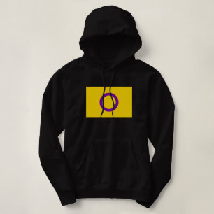 Pull À Capuche Drapeau de fierté intersexe