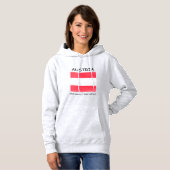 Pull À Capuche Drapeau de l'Autriche (Devant entier)