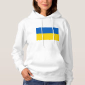 Pull À Capuche Drapeau de l'Ukraine (Devant)
