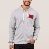 Pull À Capuche Drapeau du Maroc (Devant)