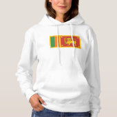 Pull À Capuche Drapeau du Sri Lanka (Devant)