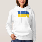 Pull À Capuche Drapeau d'Ukraine (Devant)