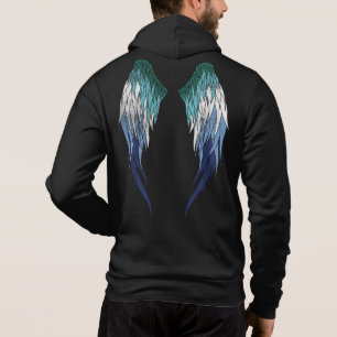Pull À Capuche Drapeau gay - Ange Wings