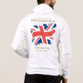 Pull À Capuche Drapeau King Charles III Union Jack (Dos)