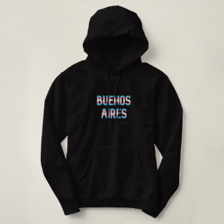 Pull À Capuche Drapeau transgenre de la Fierté de Buenos Aires