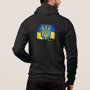 Pull À Capuche Drapeau ukrainien, Emblem & Ukraine mode / sports